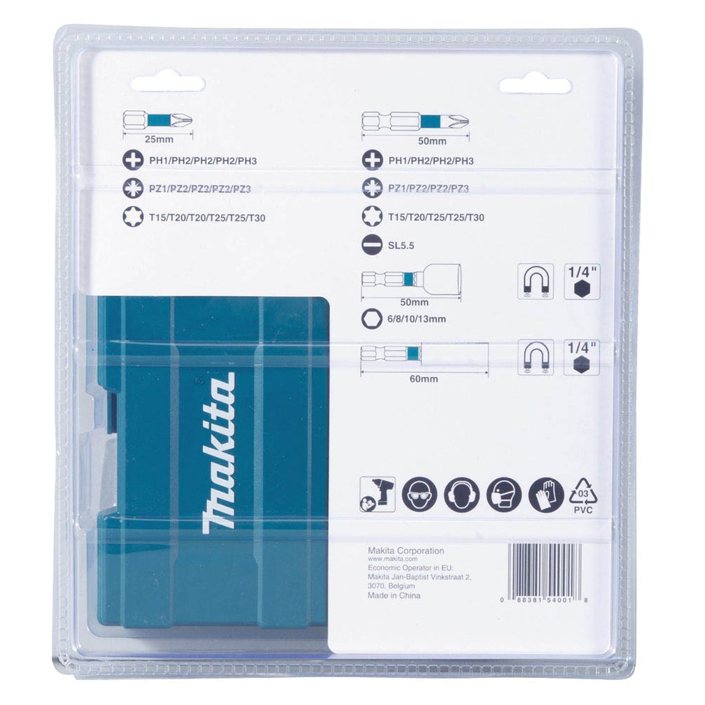 makita Bit-Set, 35-teilig | B-66880