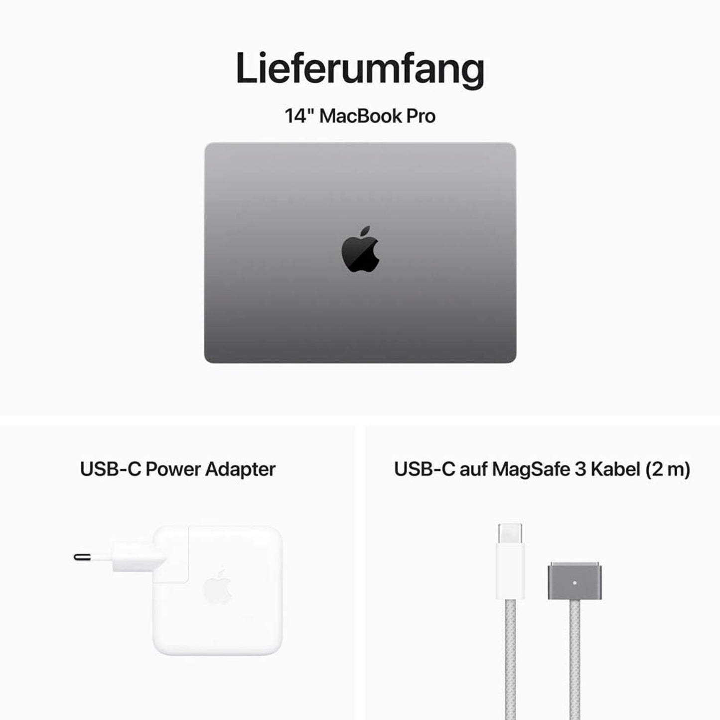 Apple MacBook Pro 2023 35,8 cm (14,2 Zoll), 8 GB RAM, 512 GB SSD, M3 | MTL73D/A