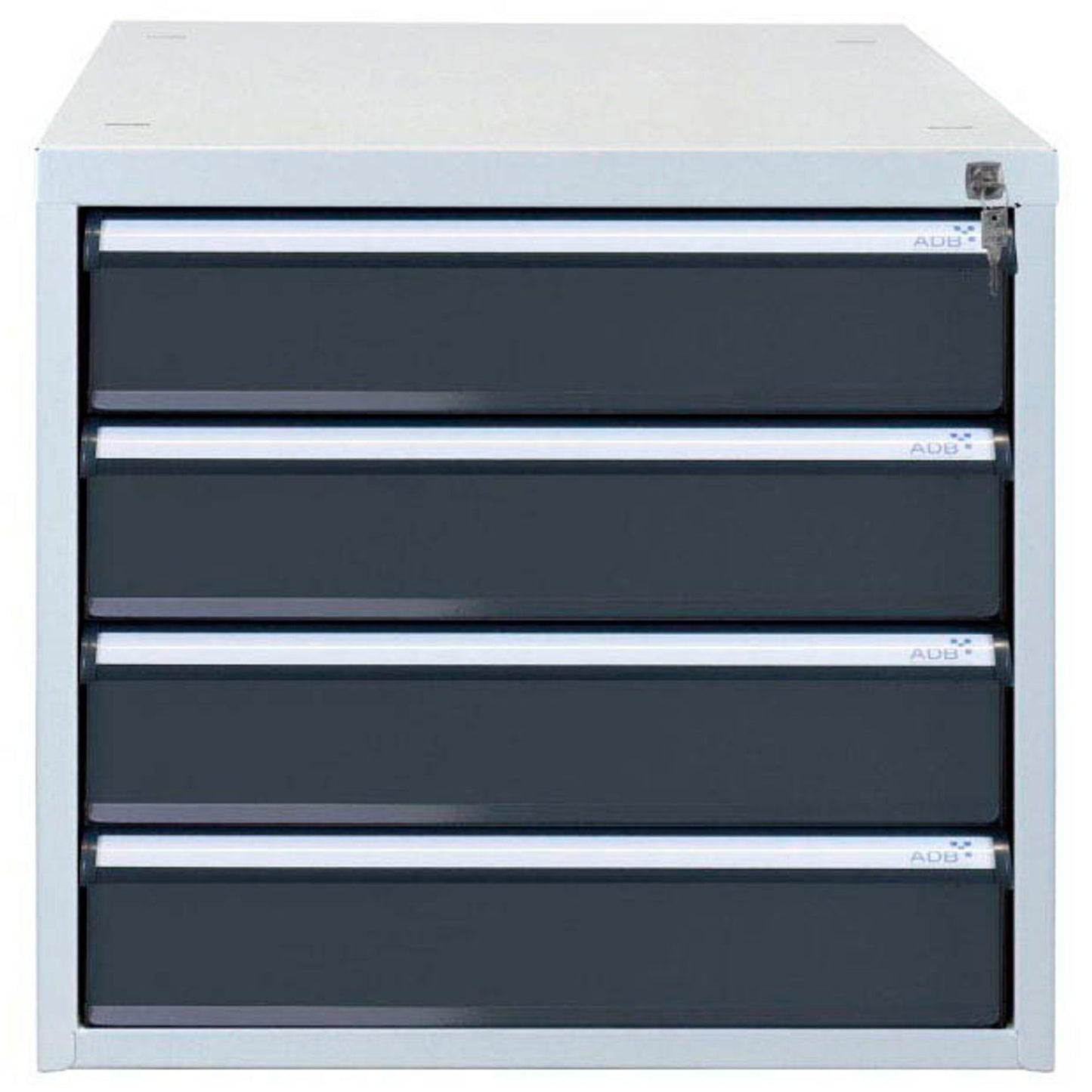 ADB Schubladenbox anthrazit , mit 4 Schubladen | 51534