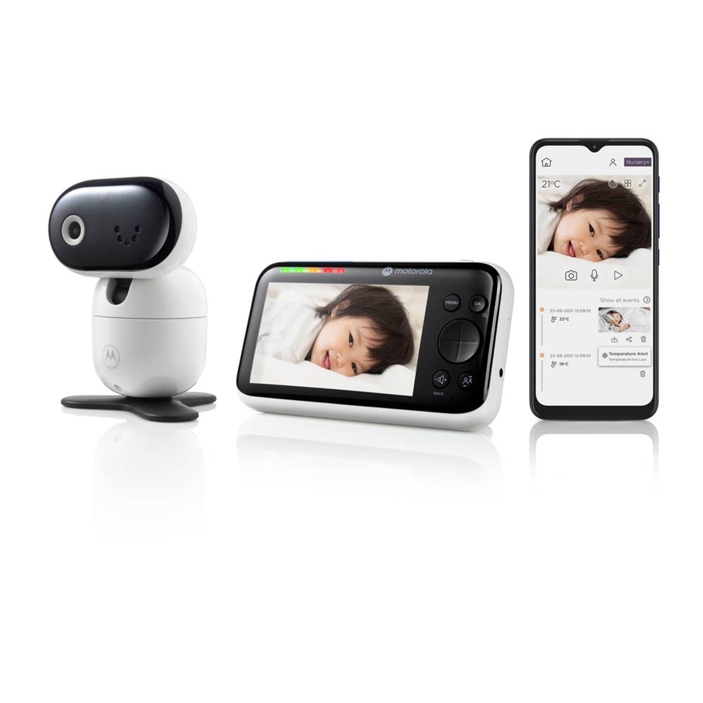 MOTOROLA PIP1610 Babyphone weiß | 505537471422