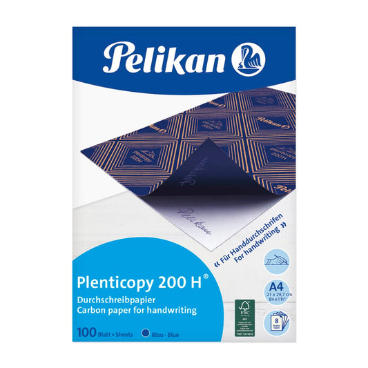 Pelikan Durchschreibepapier plenticopy 200 H® DIN A4 | 400142585 | 1 Pack = 100 Blatt