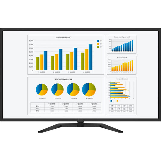 iiyama ProLite Monitor 108,0 cm (43,0 Zoll) schwarz | X4373UHSU-B1