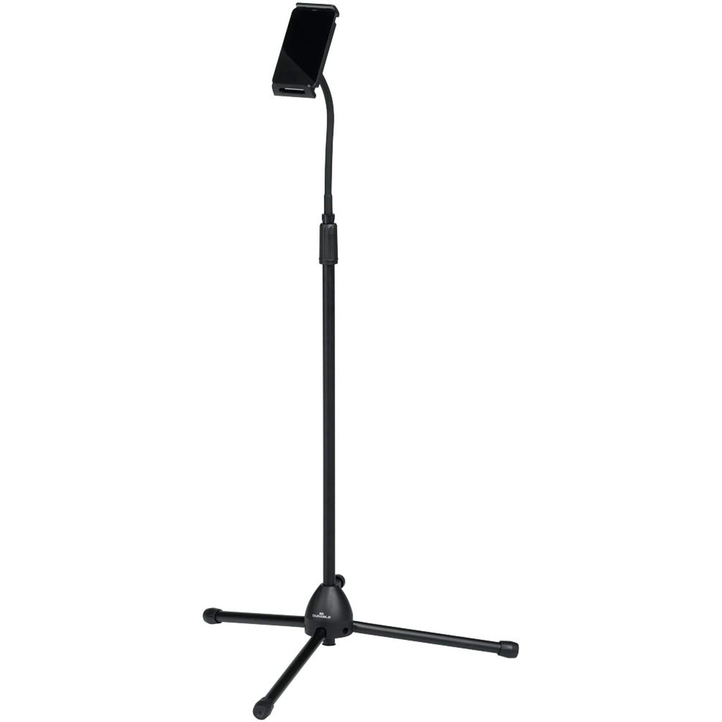 DURABLE Tablet-Halterung TWIST FLOOR schwarz für 1 Tablet, Stangenhalterung | 894201
