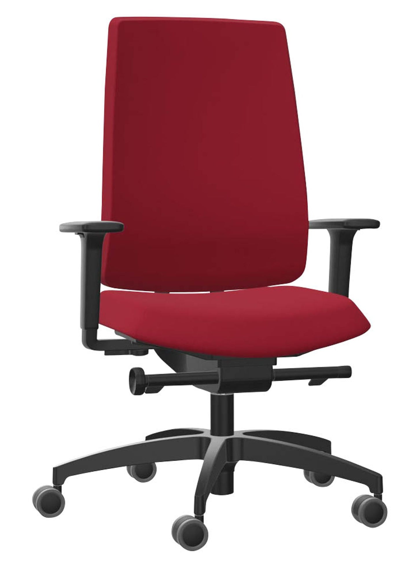 Dauphin Bürostuhl Indeed operator Stoff, Gestell schwarz