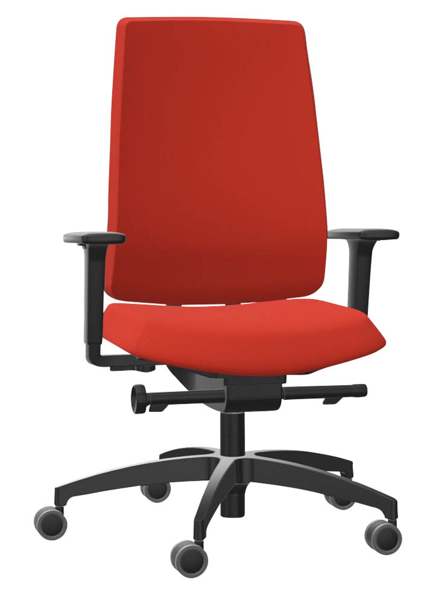 Dauphin Bürostuhl Indeed operator Stoff, Gestell schwarz