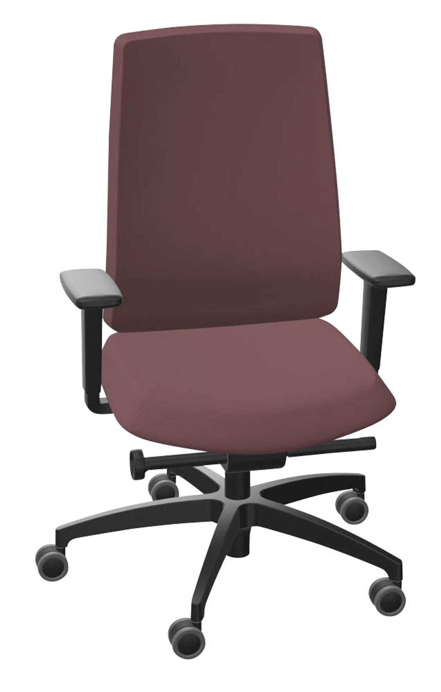 Dauphin Bürostuhl Indeed operator Stoff, Gestell schwarz