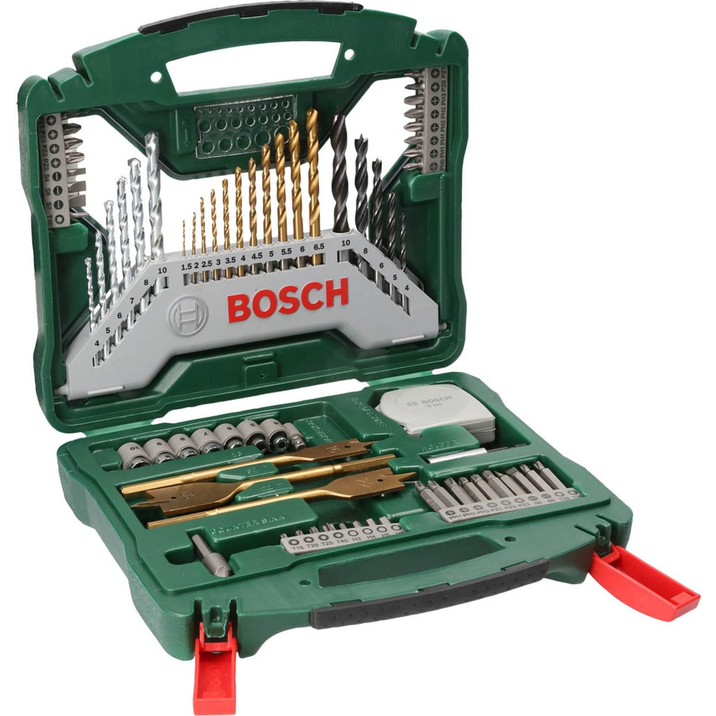 BOSCH X-Line Bohrer- und Bit-Set, 70-teilig | 2607019329