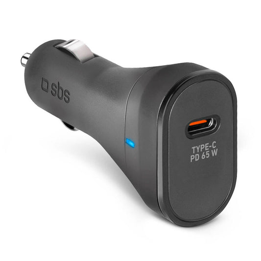 sbs Kfz-Ladeadapter schwarz, 65 Watt | TECRPD65W