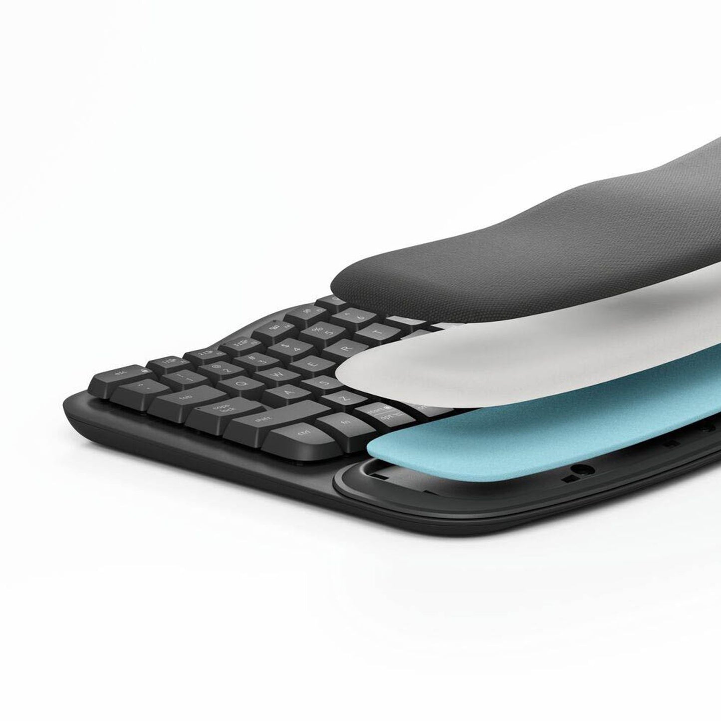 Logitech WAVE KEYS ergonomische Tastatur kabellos schwarz | 920-012327