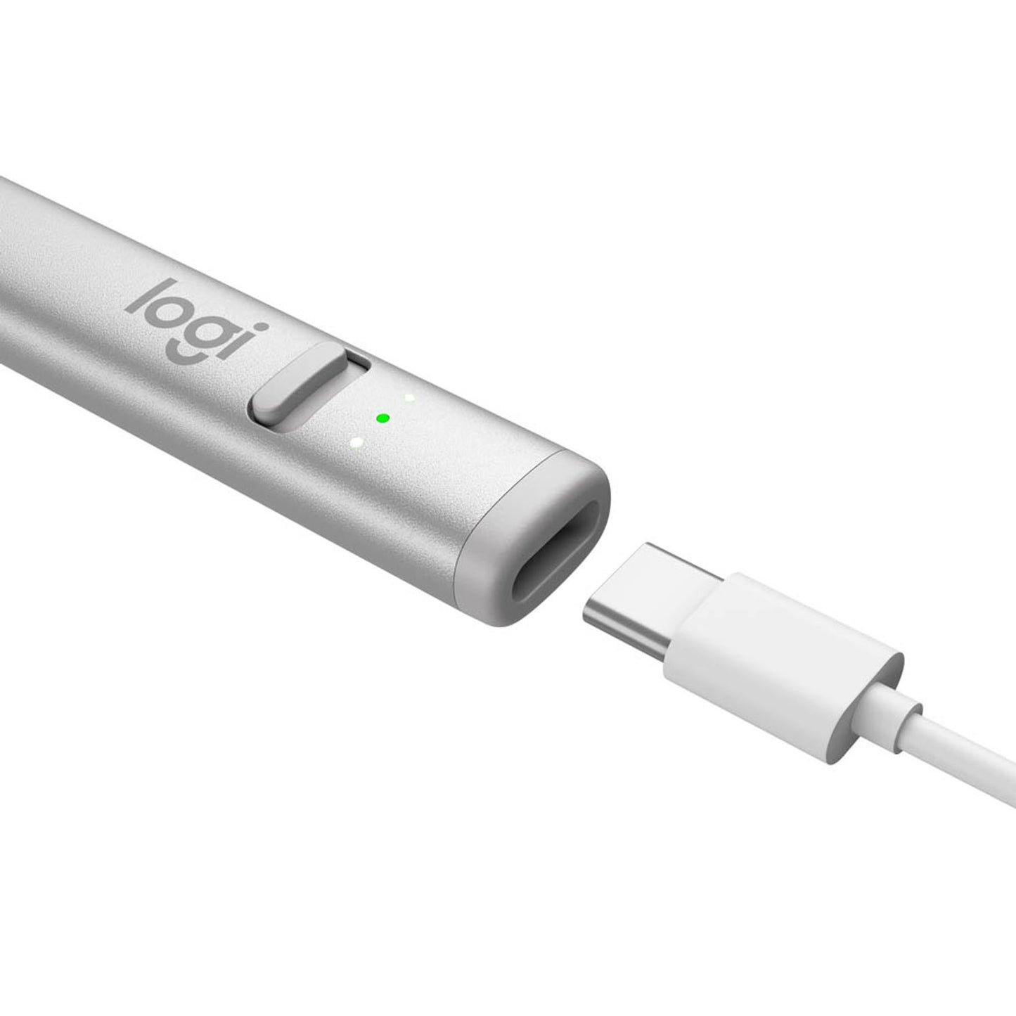 Logitech Eingabestift CRAYON (USB-C) silber | 914-000074