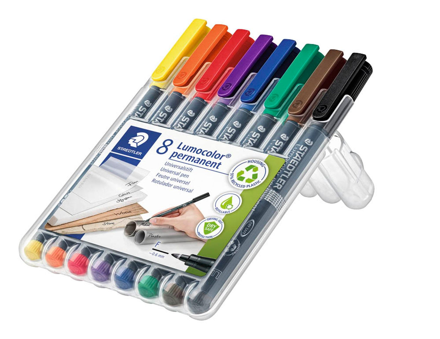 STAEDTLER Lumocolor Folienstifte permanent