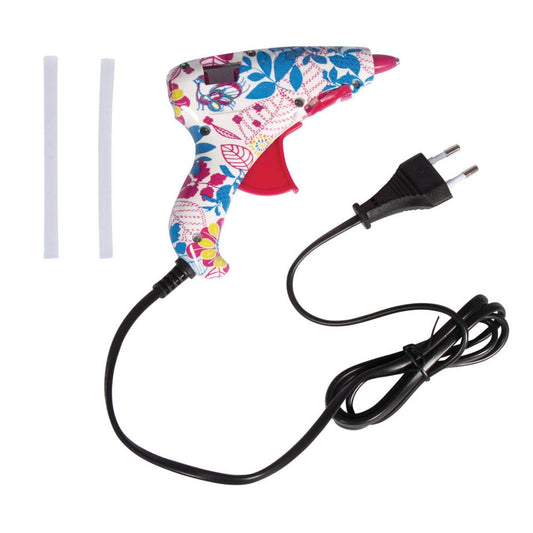 Rayher Mini Flower Power Heißklebepistole farbig | 30215000