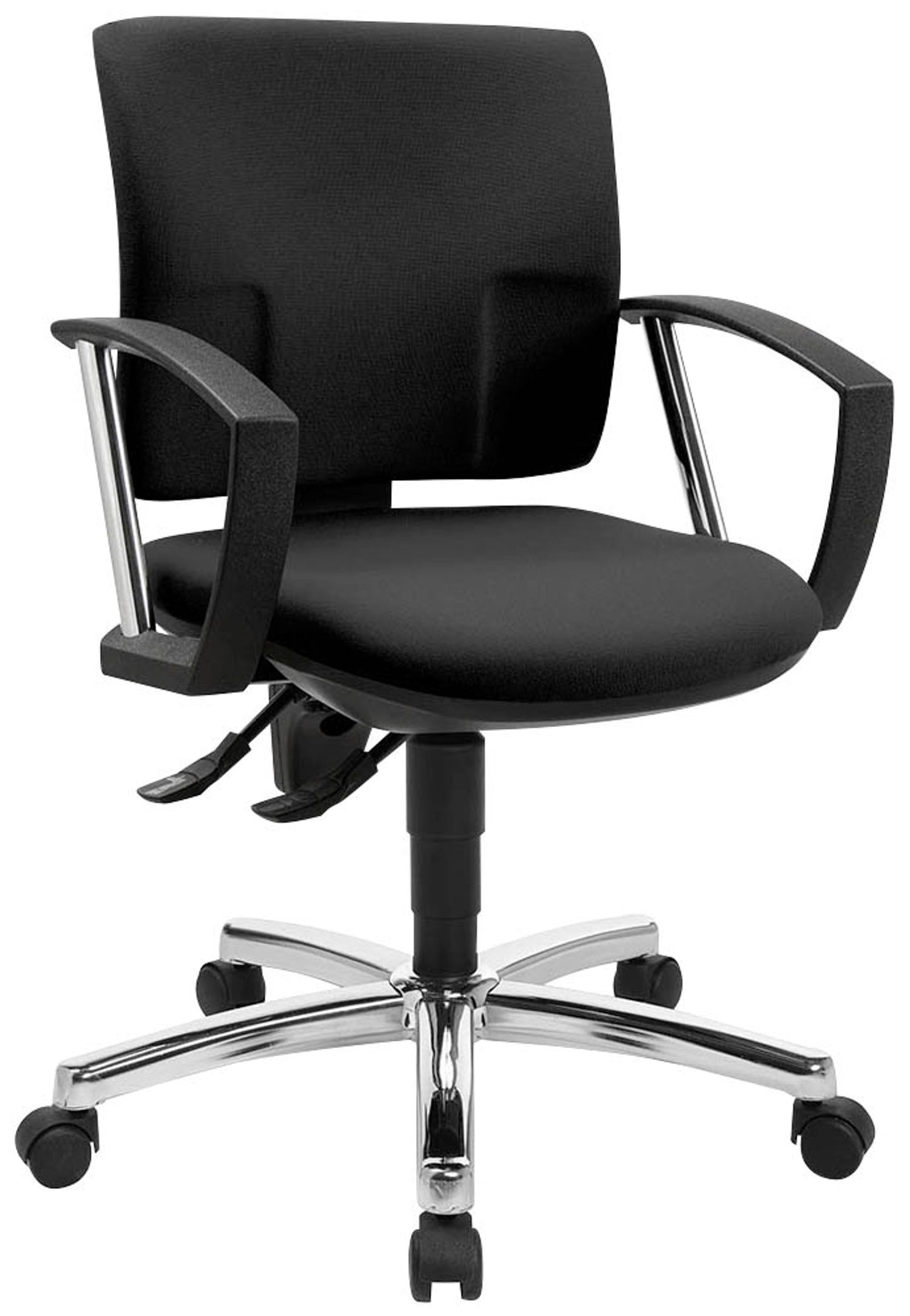 Topstar Bürostuhl Pro 30 chrom, Stoff, Gestell chrom