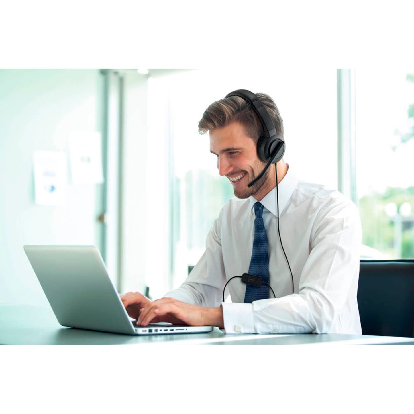 Kensington H1000 USB-C USB-Headset schwarz | K83450WW