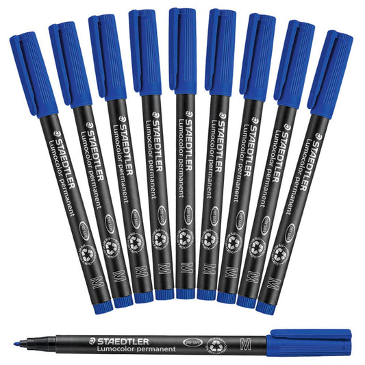 STAEDTLER Lumocolor Folienstifte 1,0 mm permanent
