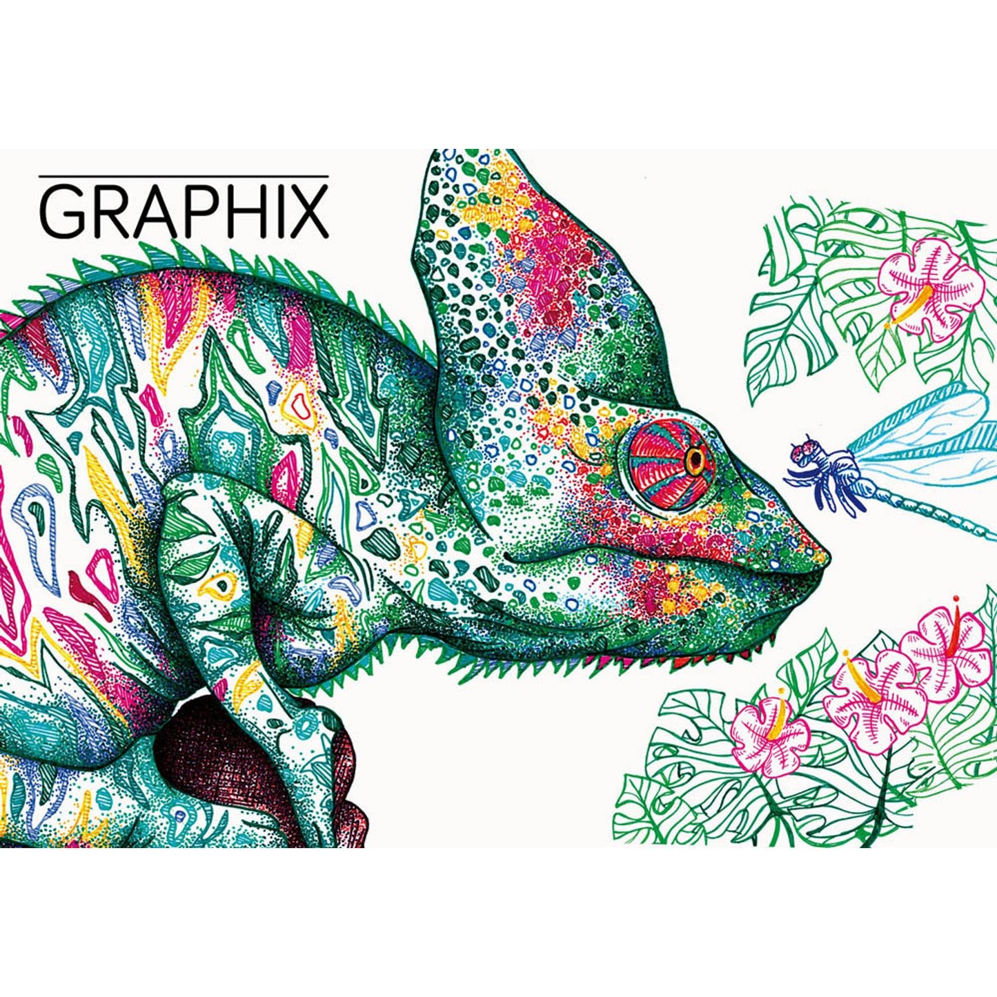 Marabu GRAPHIX HYPNOTIZE Fineliner farbsortiert 0,5 mm | 146000000104 | 1 Pack = 24 St.