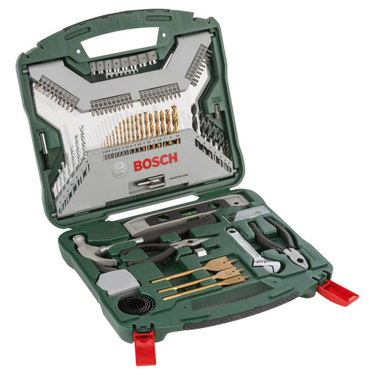BOSCH X-Line TiN-beschichtetes Bohrer- und Bit-Set, 103-teilig | 2607019331
