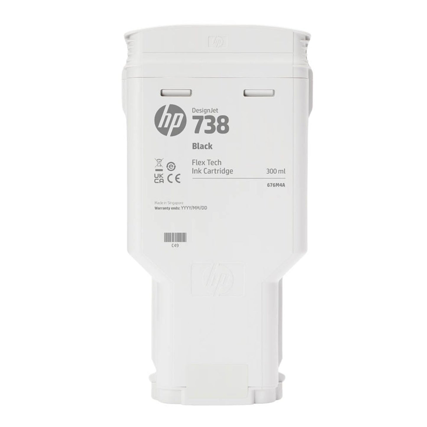 HP 738 () schwarz Druckerpatrone | 498N8A