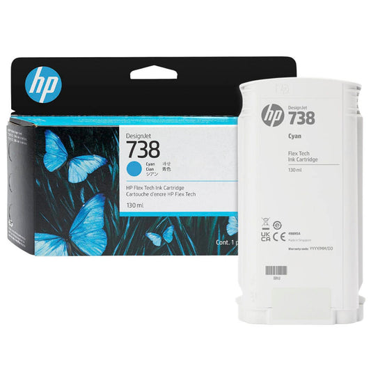 HP 738 () cyan Druckerpatrone | 498N5A