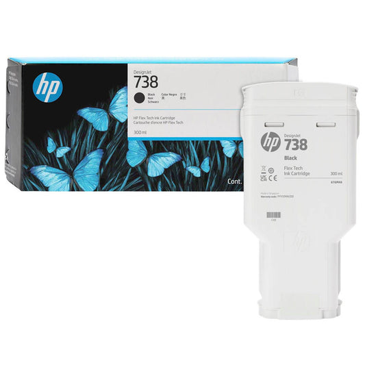 HP 738 () schwarz Druckerpatrone | 498N8A