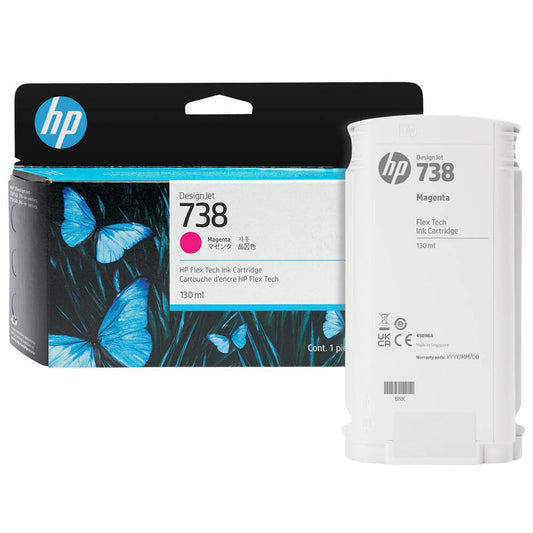 HP 738 () magenta Druckerpatrone | 498N6A