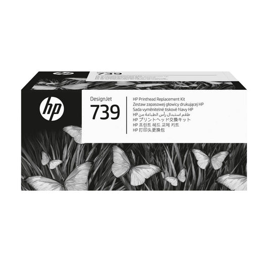 HP 739 () schwarz, cyan, magenta, gelb Druckkopf | 498N0A