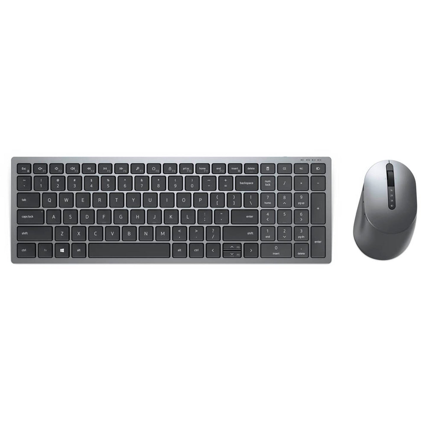 DELL KM7120W Tastatur-Maus-Set kabellos grau | KM7120W-GY-GER