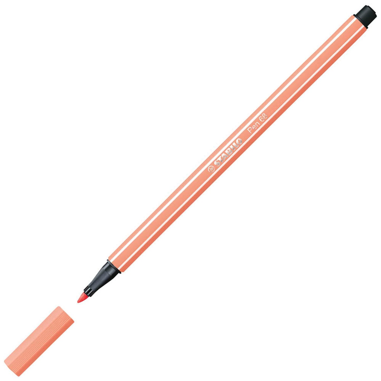 STABILO pen 68 Filzstifte farbsortiert | EO68/8-01 | 1 Pack = 8 St.