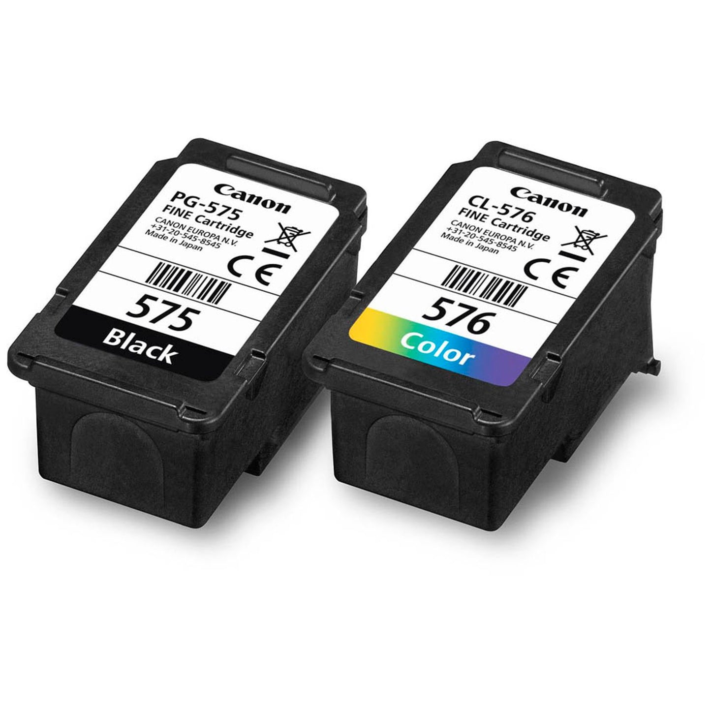 Canon PG-575/CL-576 schwarz, color Druckköpfe + Fotopapier, 2er-Set | 5438C004 | 1 Set = 2 St.