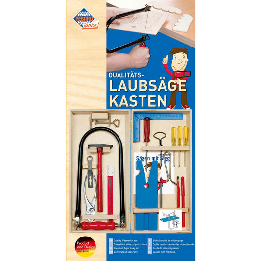 PEBARO Klapp-Kasten Laubsäge-Set | 450