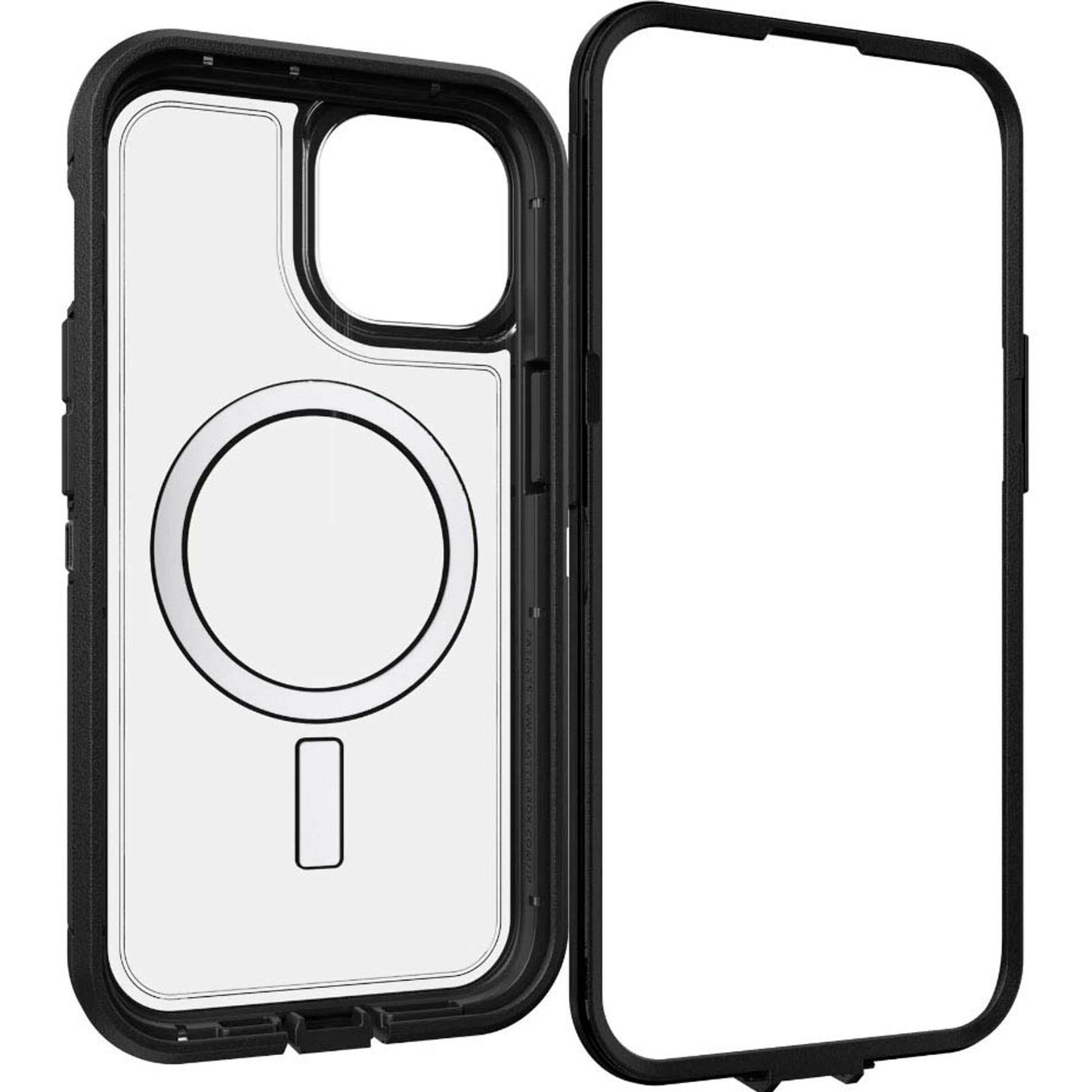 OtterBox Defender Series XT Handy-Cover für Apple iPhone 15 Pro Max transparent, schwarz | 77-93313