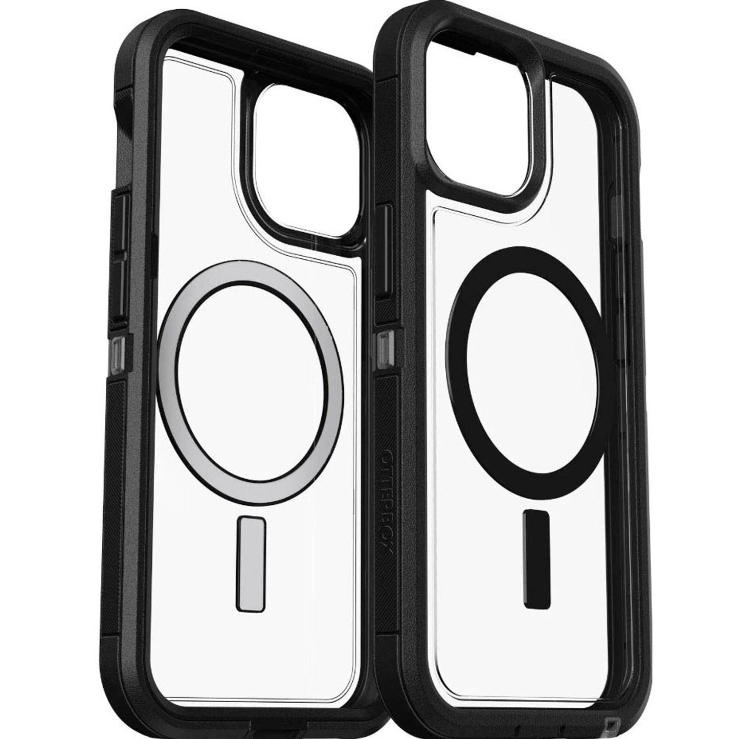 OtterBox Defender Series XT Handy-Cover für Apple iPhone 15 Pro Max transparent, schwarz | 77-93313