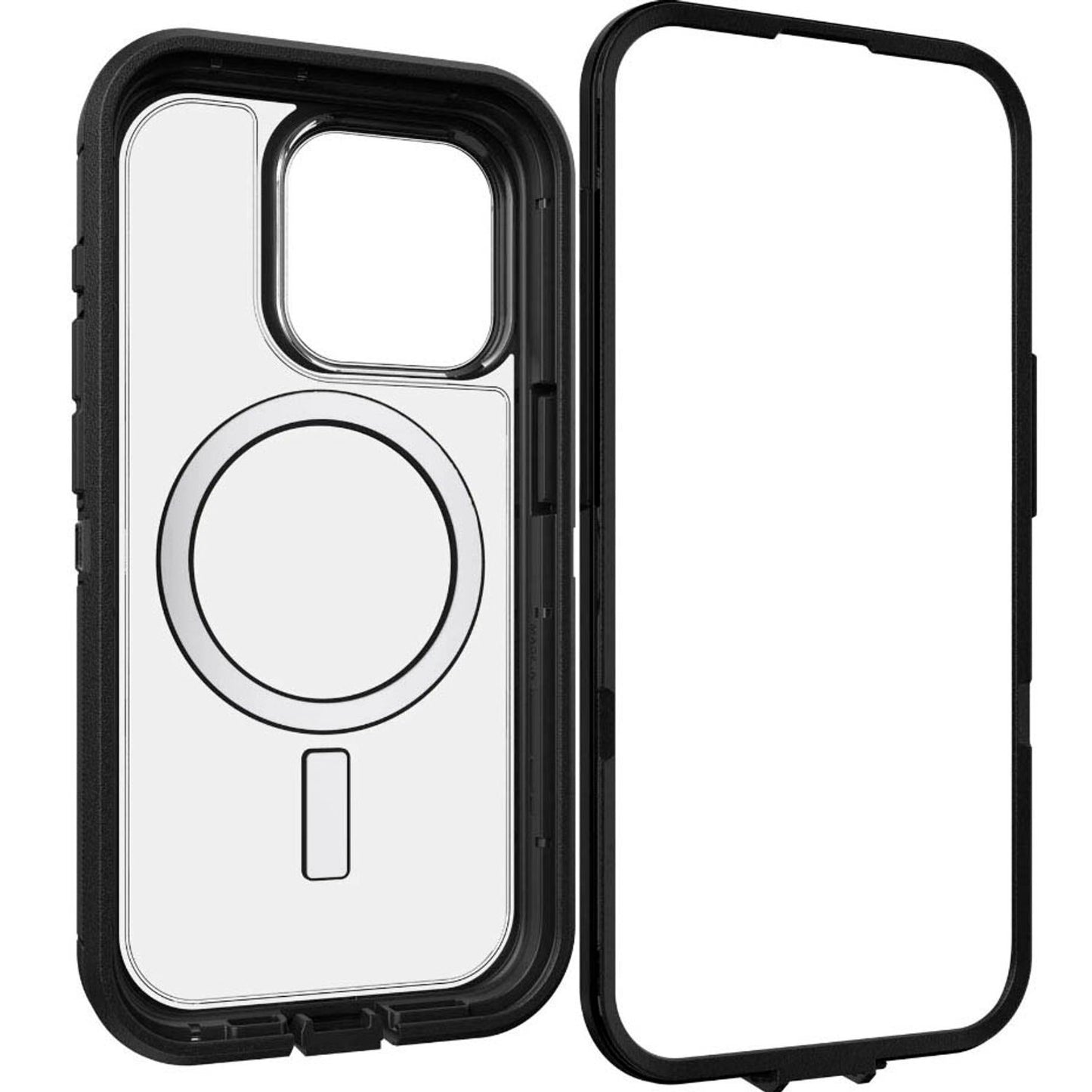 OtterBox Defender Series XT Handy-Cover für Apple iPhone 15 Pro transparent, schwarz | 77-93267