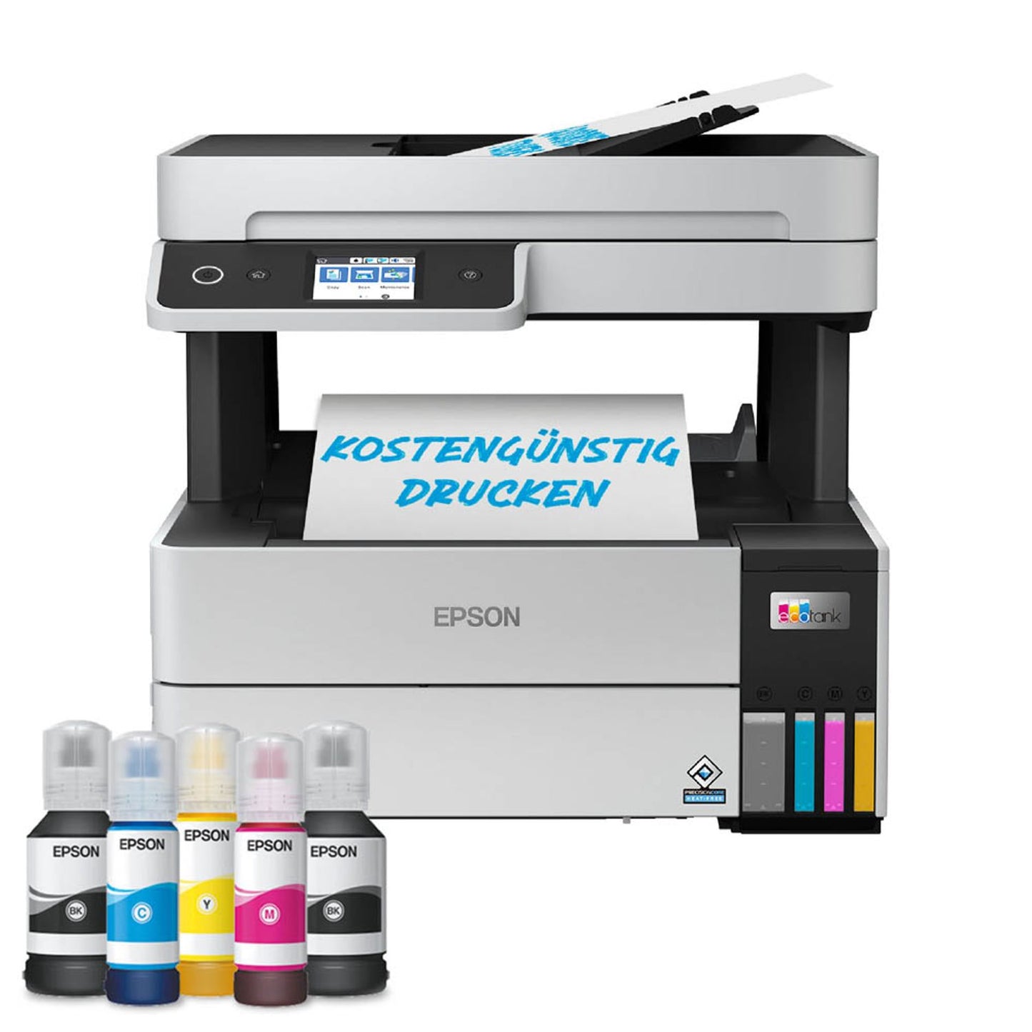 EPSON EcoTank ET-5150 3 in 1 Tintenstrahl-Multifunktionsdrucker grau | C11CJ89402