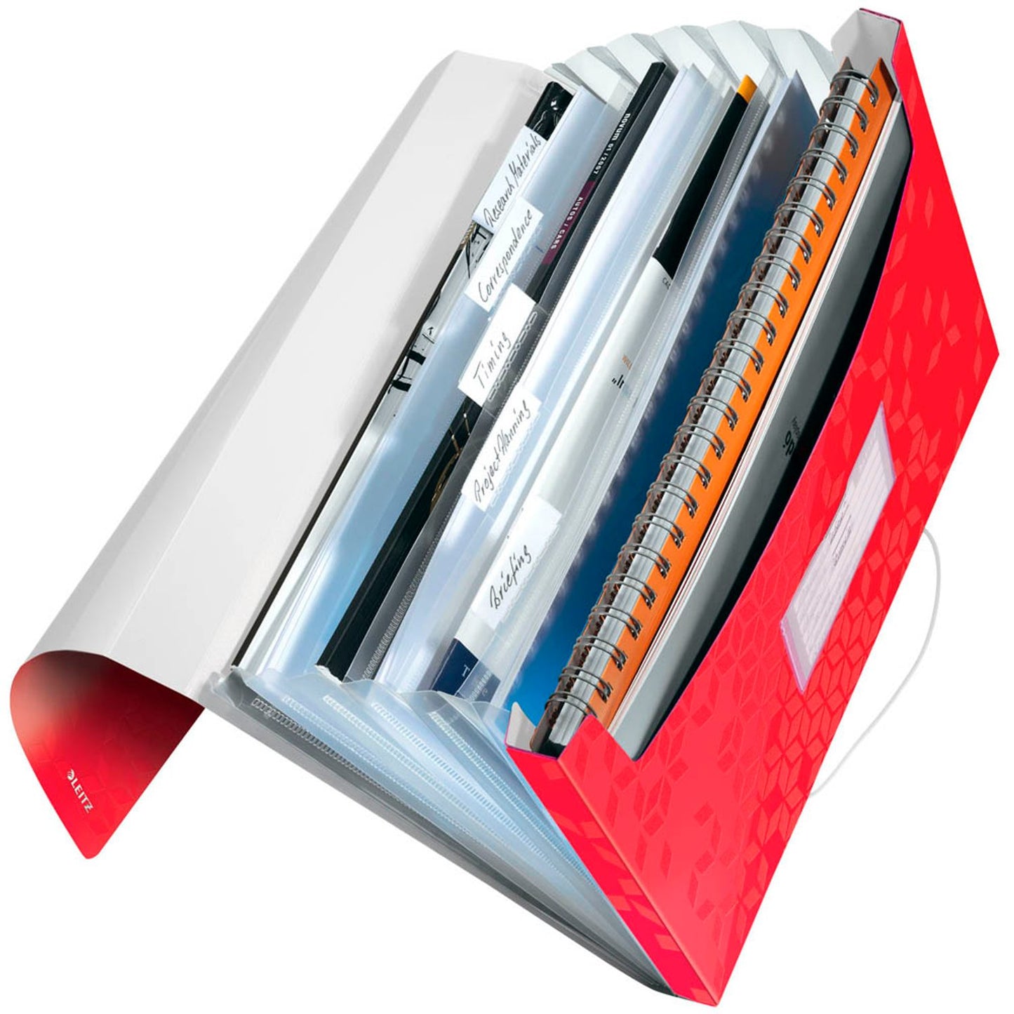 LEITZ Fächermappe WOW 4589 6 Fächer