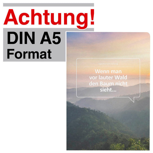 Esselte Sichthüllen Standard Plus DIN A5 transparent genarbt 0,12 mm | 54850 | 1 Pack = 100 St.