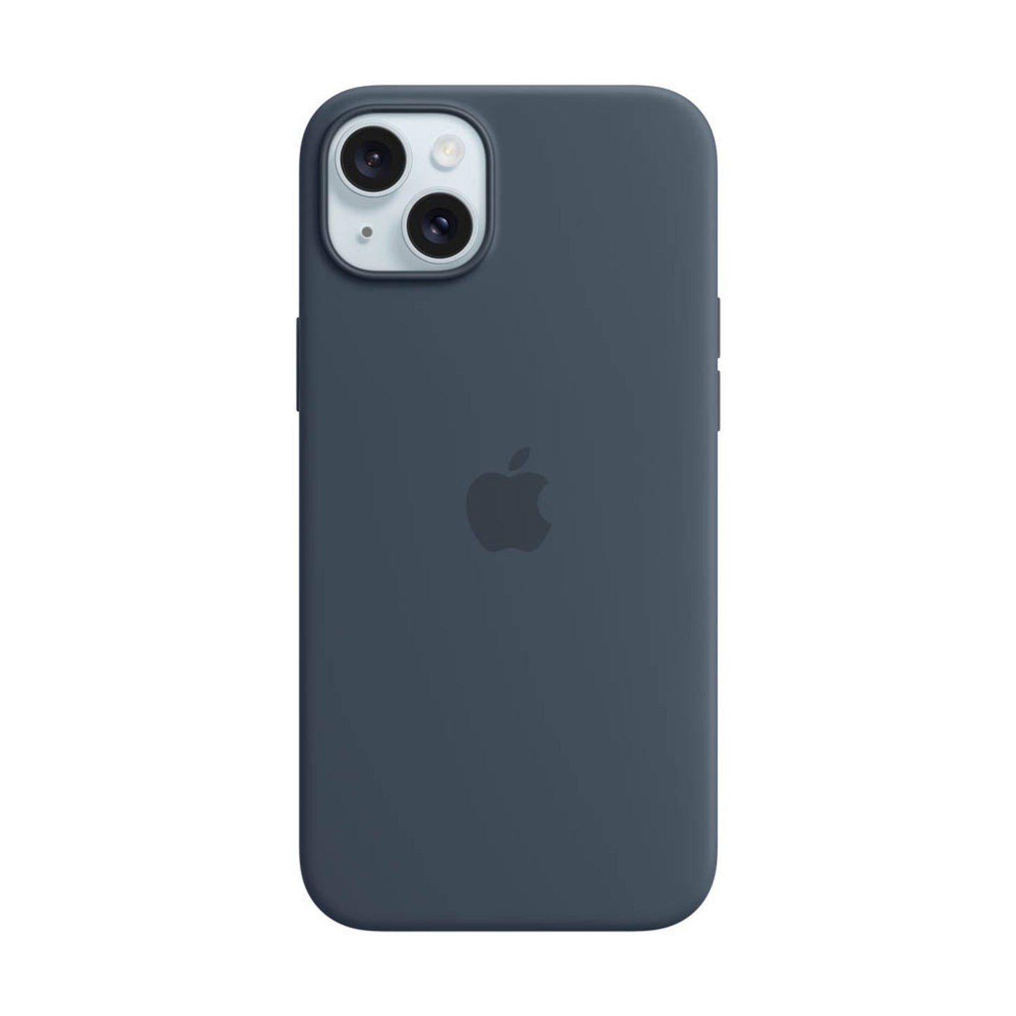 Apple Silikon Case mit MagSafe Handy-Cover für iPhone 15 Plus sturmblau | MT123ZM/A