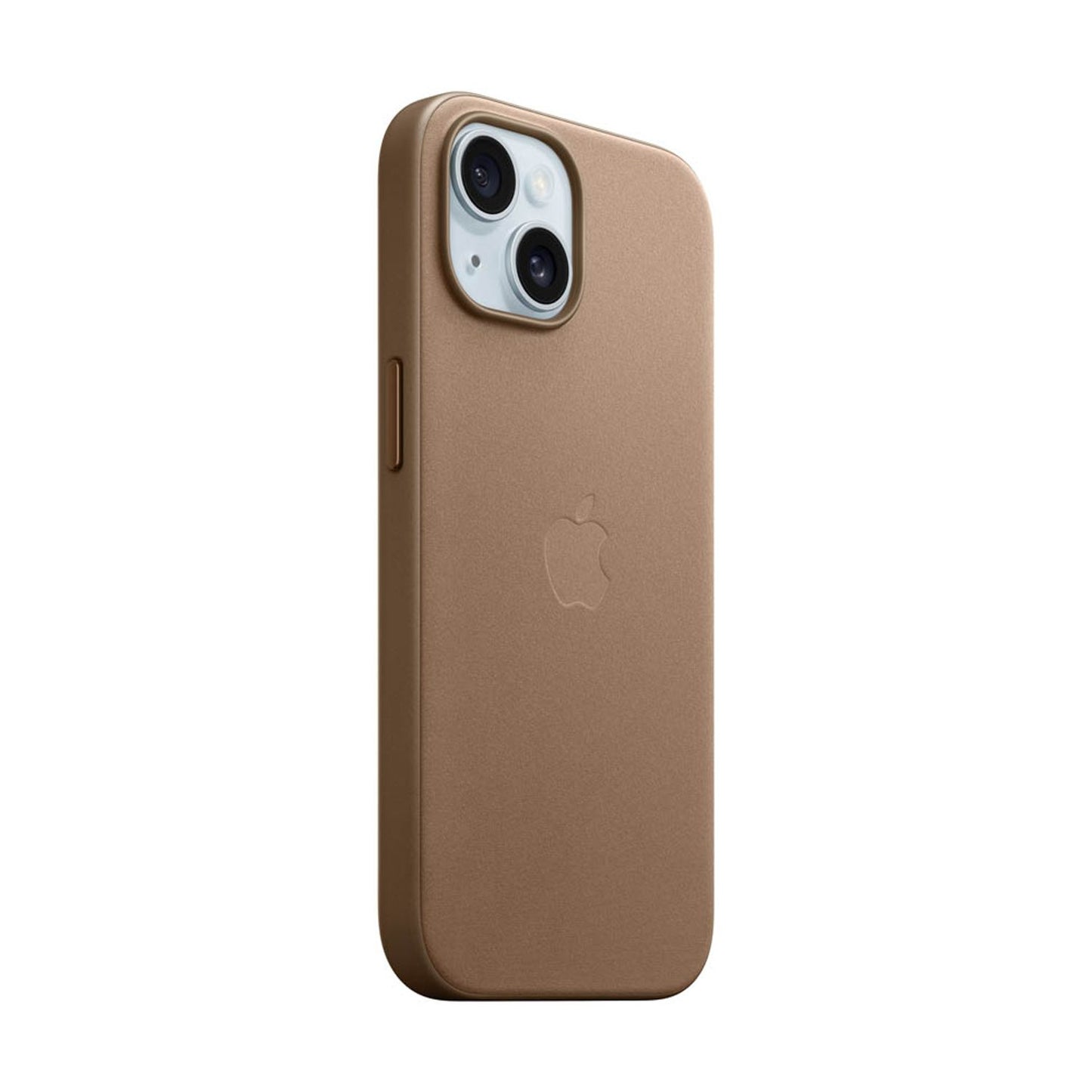 Apple Feingewebe Case mit MagSafe Handy-Cover für iPhone 15 taupe | MT3C3ZM/A