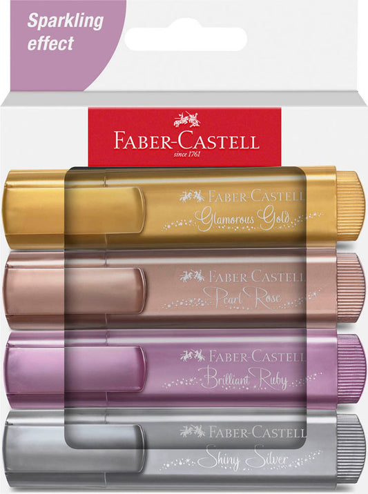 FABER-CASTELL TL 46 Textmarker farbsortiert, 4 St.