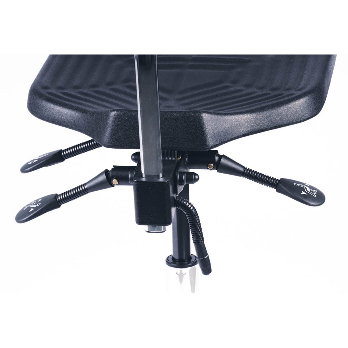 mey chair Arbeitsdrehstuhl W4-TR-PU-ALU schwarz | 80104