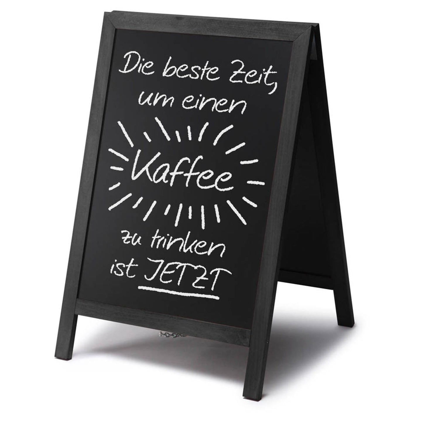 Showdown® Displays Kundenstopper Natura schwarz 47,0 x 66,0 cm | ZPCHBBL55X85
