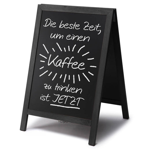 Showdown® Displays Kundenstopper Natura schwarz 47,0 x 66,0 cm | ZPCHBBL55X85