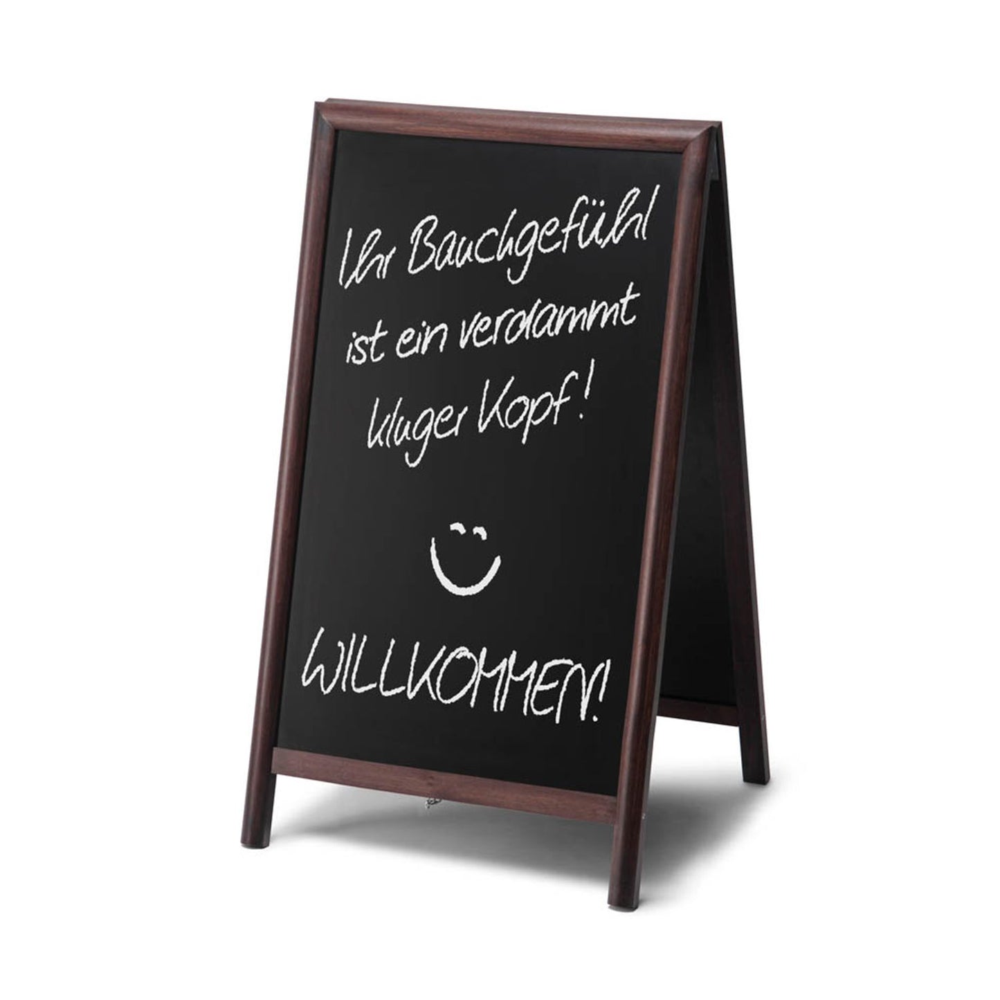 Showdown® Displays Kundenstopper Natura braun