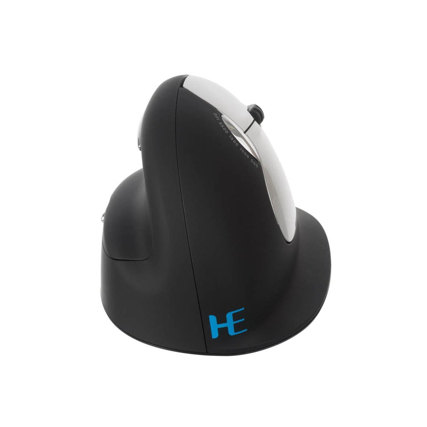 r-go HE Ergo Vertical Mouse Größe L rechts Maus ergonomisch kabellos schwarz, silber | RGOHELAWL