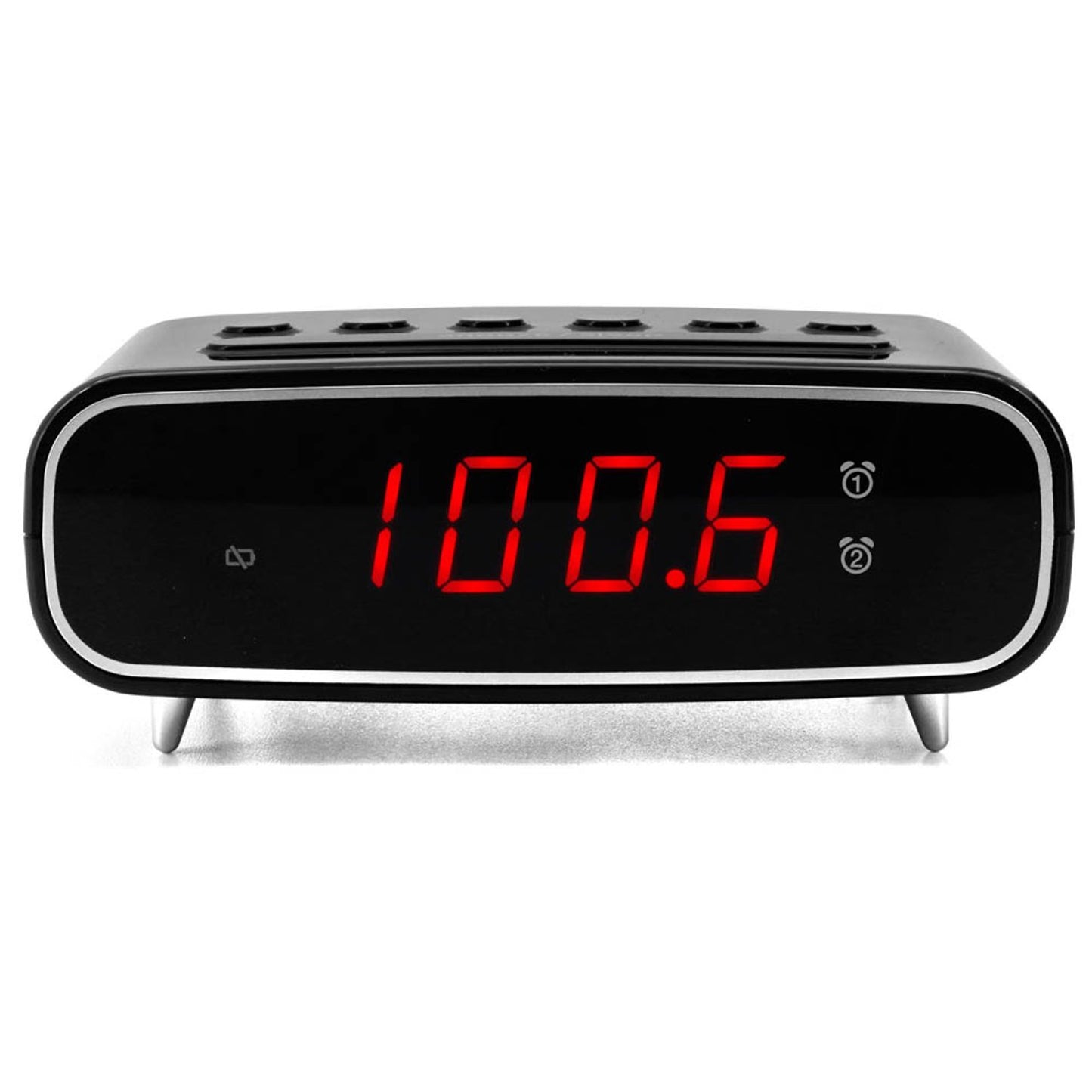 soundmaster Radiowecker schwarz | UR111SW