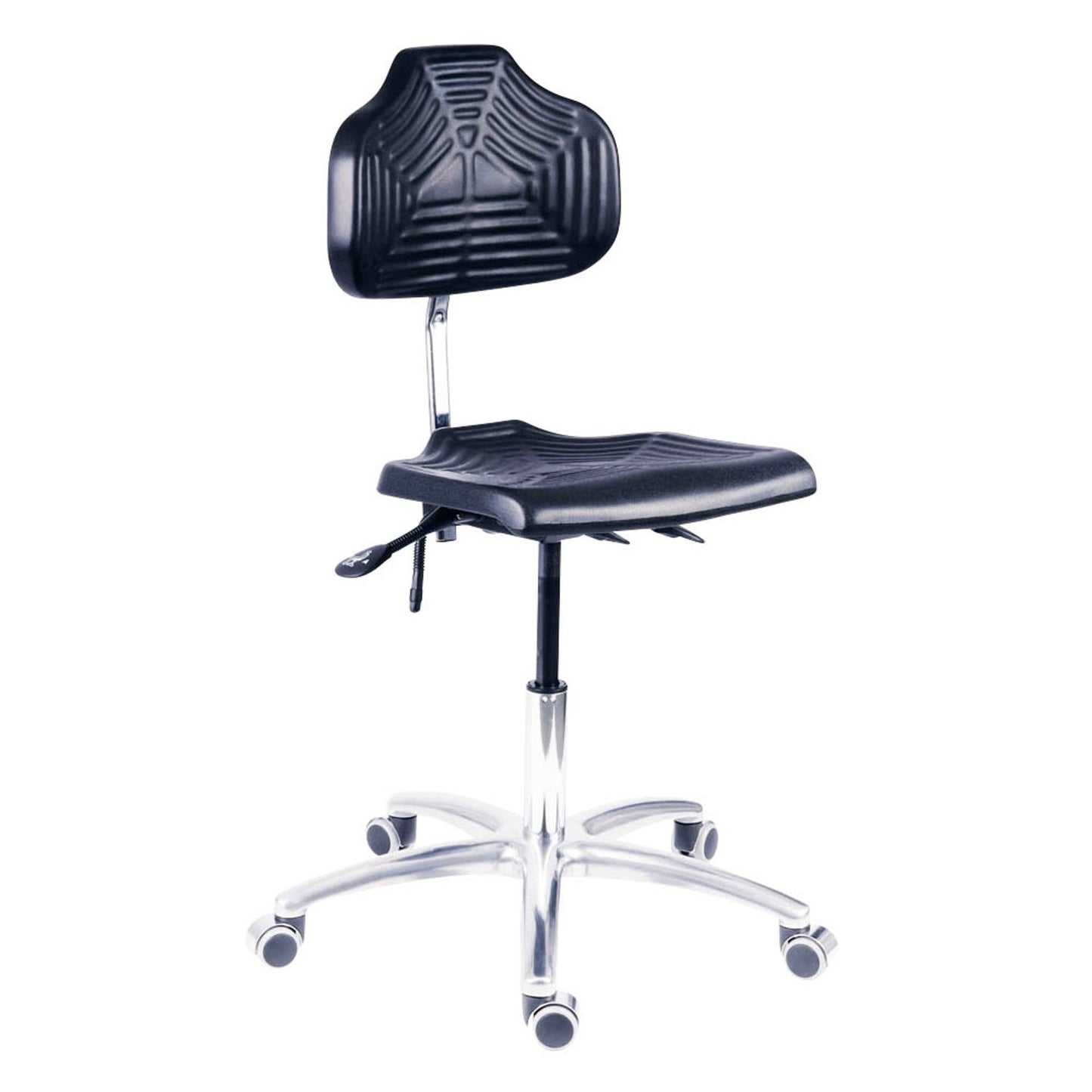 mey chair Arbeitsdrehstuhl W4-TR-PU-ALU schwarz | 80104