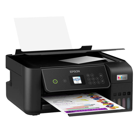 EPSON EcoTank ET-2870 3 in 1 Tintenstrahl-Multifunktionsdrucker schwarz | C11CJ66421