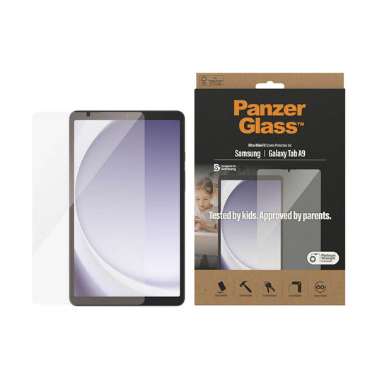 PanzerGlass™ Ultra Wide Fit Display-Schutzglas für Samsung Galaxy Tab A9 | 7344