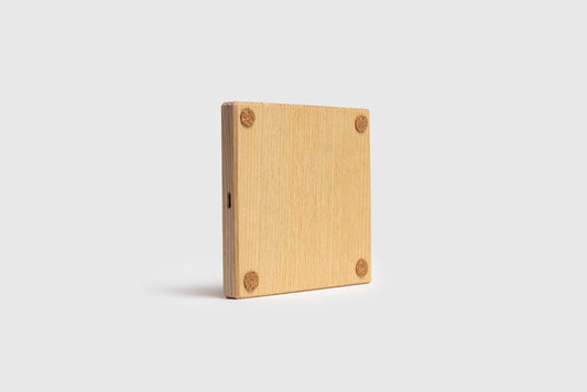 TREED Premium Holz Qi-Charger MagSafe Induktive Ladestation, 15 Watt