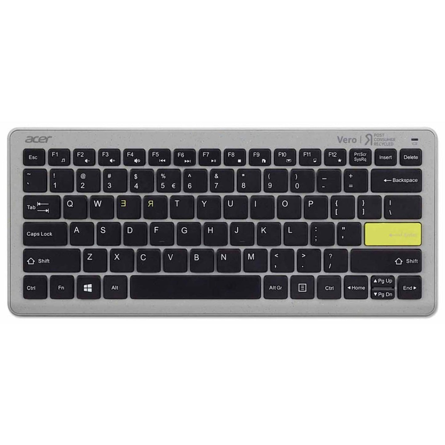 acer Vero Combo AAK124 antimikrobielle Tastatur-Maus-Set kabellos grau | GP.ACC11.02R